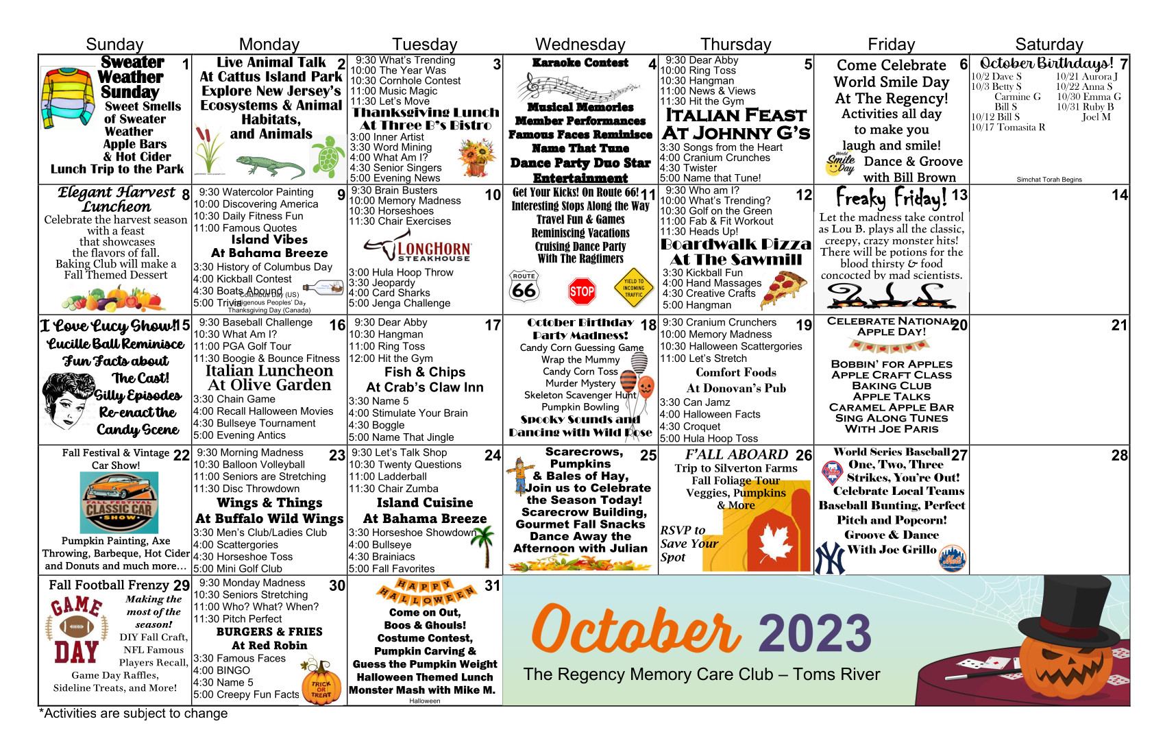 10 Fun Things to Do in Toms River October 2023